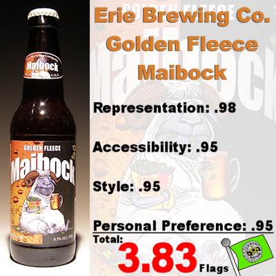 Erie Brewing Company Golden Fleece Maibock