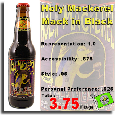 Holy Mackerel Mack in Black