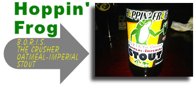 Hopppin Frog BORIS The Crusher Oatmeal Imperial Stout