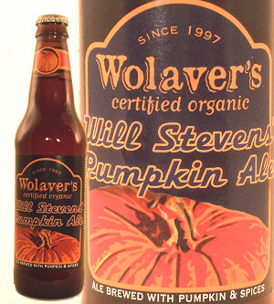 Wolaver's Certified Organic Will Stevens Pumpkin Ale